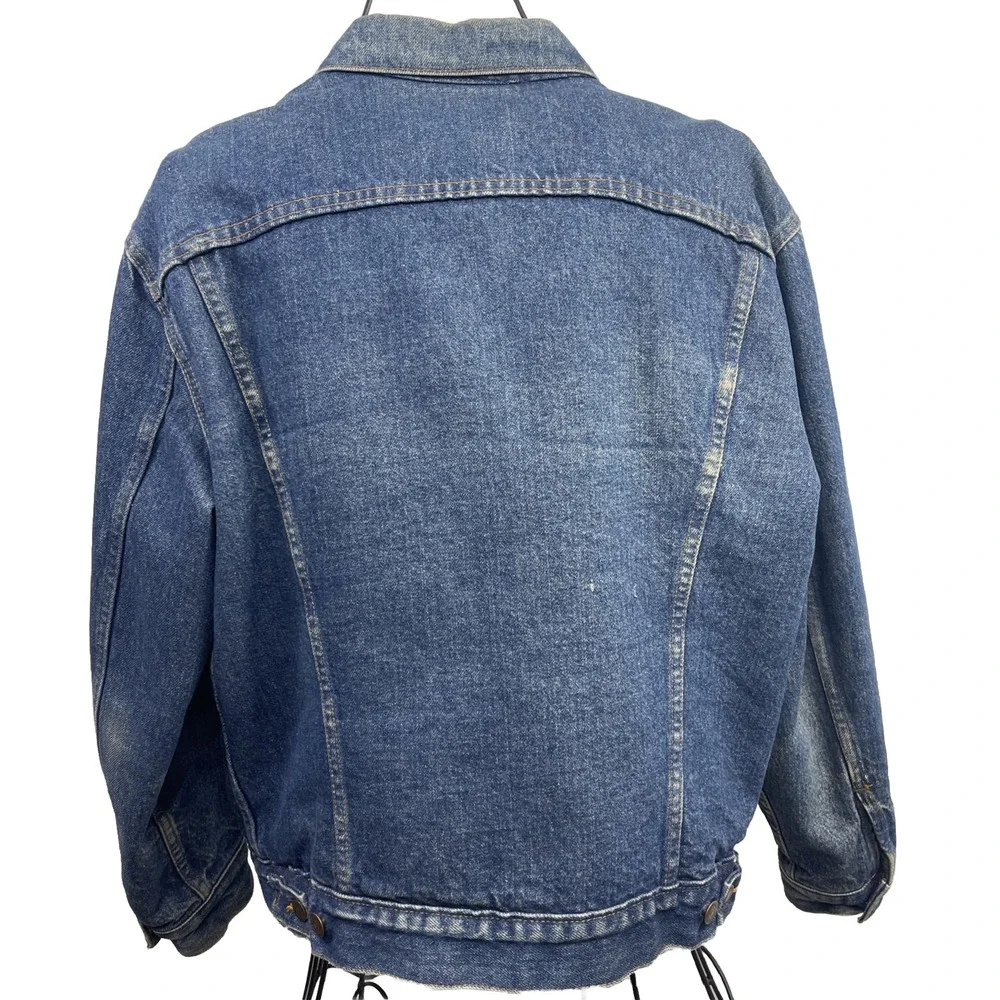 Vintage‎ Levi blanket lined denim jacket sz 42 70s 80s rare vtg USA